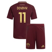 Maglia Calcio AS Roma Artem Dovbyk #11 Prima Divisa Bambino 2024-25 Manica Corta (+ pantaloncini)